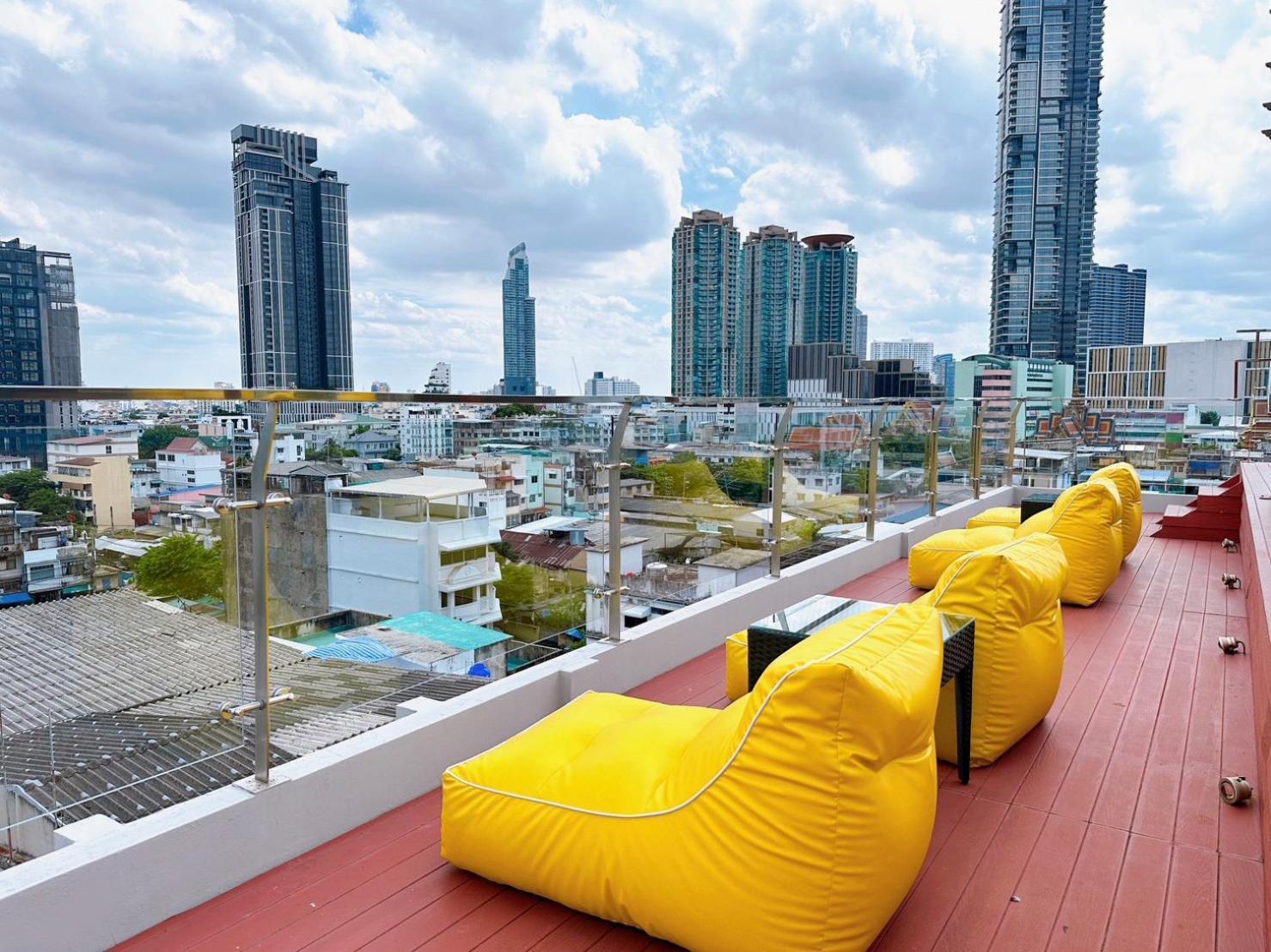 Miloft Sathorn Hotel - Sha Plus Certified Bangkok Exterior photo Rooftop bar at the hotel